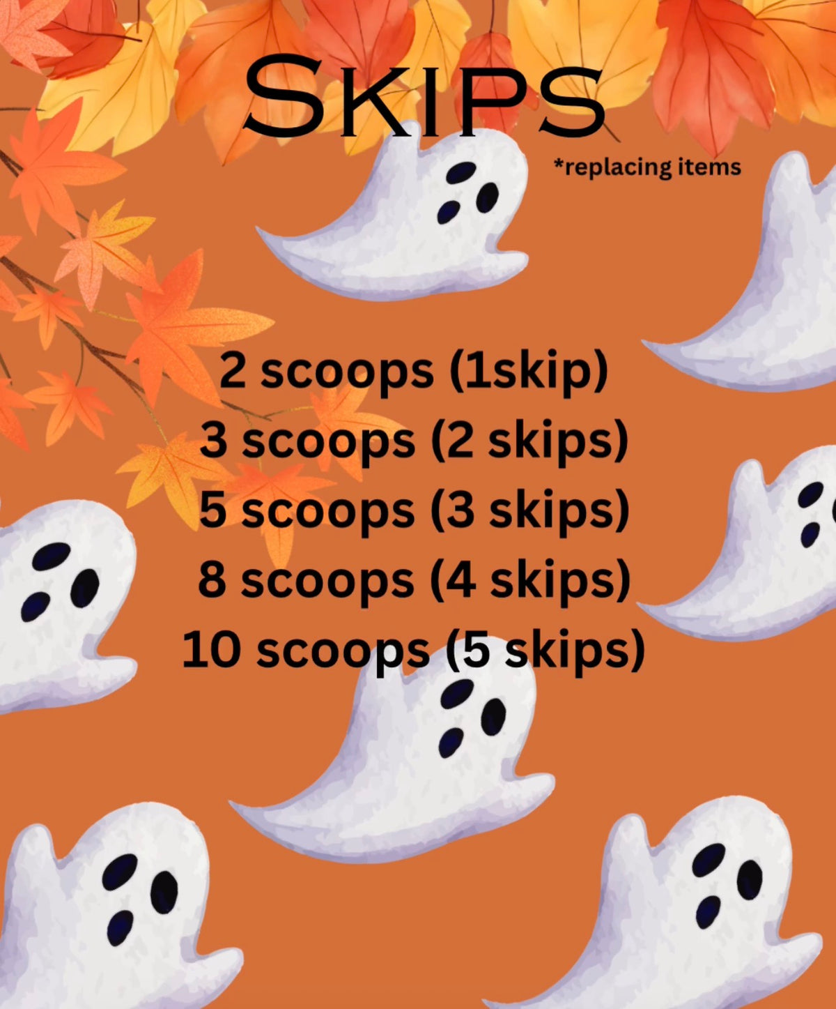 Autumn Scoops