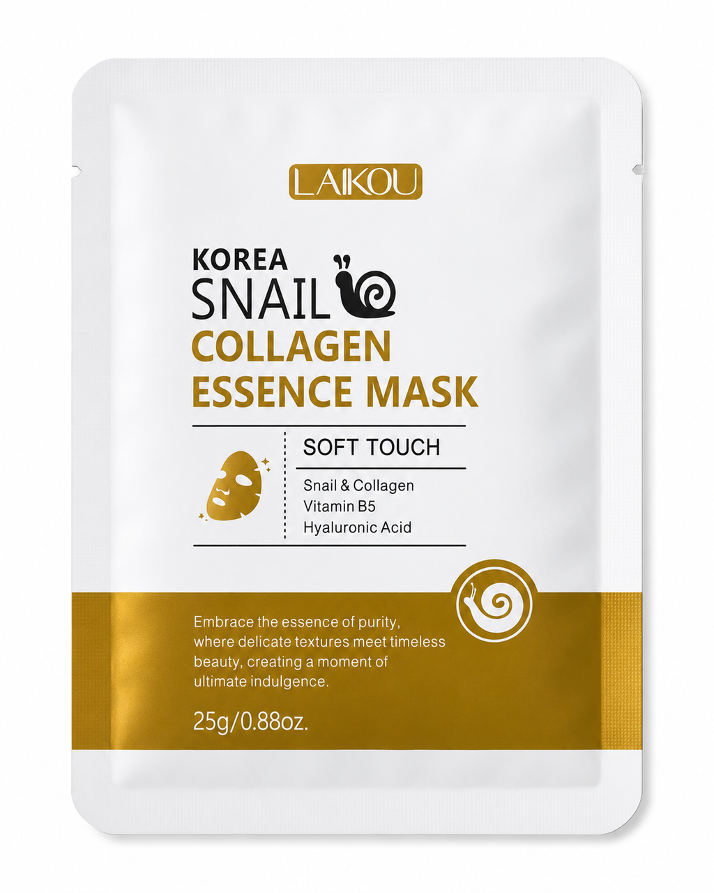 Snail Face Mask (1pc)